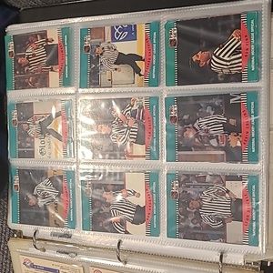 1990 NHL Pro Set Referee Cards